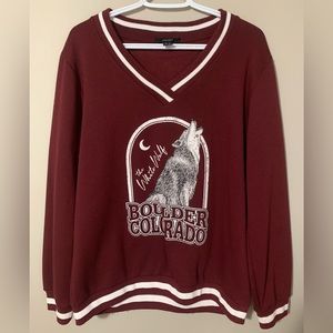 Oversized sweatshirt